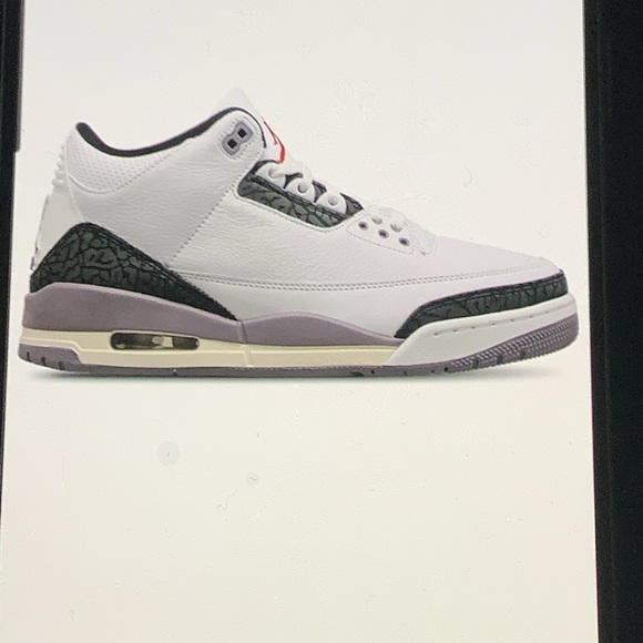 AIR JORDAN 3 RETRO CEMENT GREY NWT OG All size 7y-8.5w - Picture 8 of 11